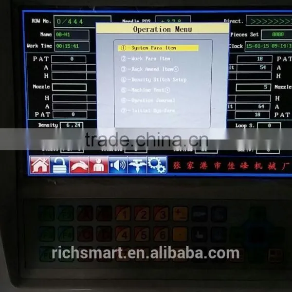 52"/7G Fully Computerized Flat Sweater Knitting Machine With Double Knitting System photo-3