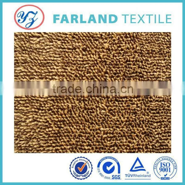 New Design Fabric Sunflower Cashmere Shu Velveteen Fabric , Fashionable & Unique photo-4