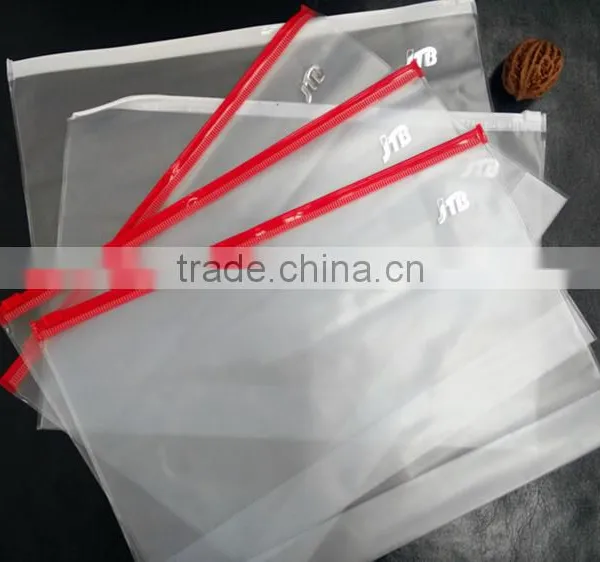 Best Price Top Grade Customized Zipper PVC Plastic Bag Clear PVC Zipper Pouch photo-5