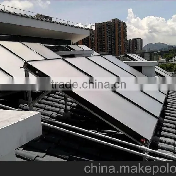 500L Split Pressurized Solar Energy Systems /pressurized Compact Solar Water Heater System With Porcelain Enamel Inner Tank