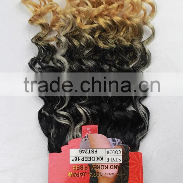 2015 New Design OTHER Synthetic Hair Curly photo-3