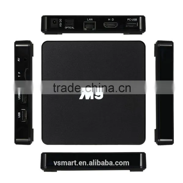 M9+ Android TV Box Android 5.1 Amlogic S905 Quad Core 64 Bits 1G 8G Kodi XBMC 4K 3D LAN WIFI H.265 Airplay Miracast M9+ TV Box photo-2