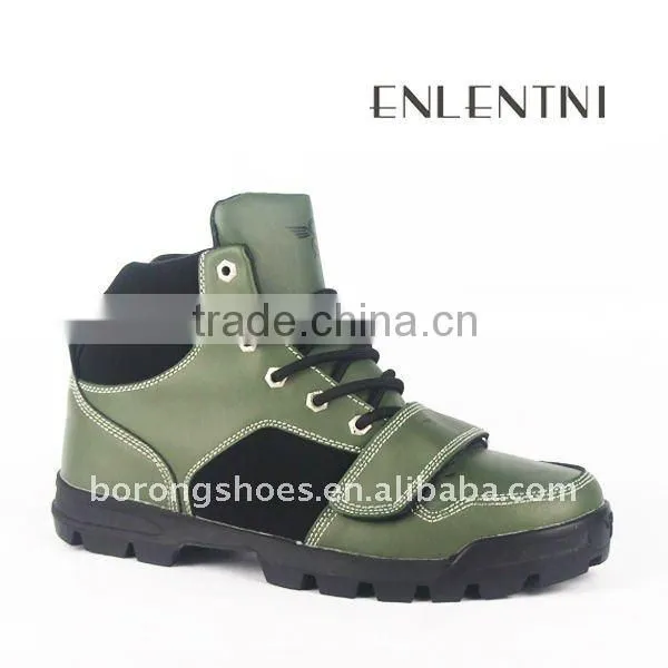 Durable Outsole Leather Men Woodland Safety Shoes