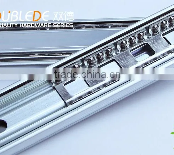 45mm 3 Fold Ball Bearing Undermount Drawer Slide photo-4