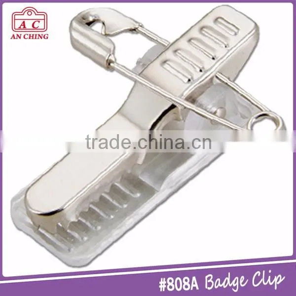 Best Selling Name Metal Pin Plastic Bar Safety Pin Badge photo-4