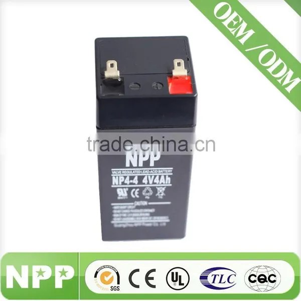 Rechargeable Sealed Lead Acid Battery 4v 4.0ah for Lamp photo-3