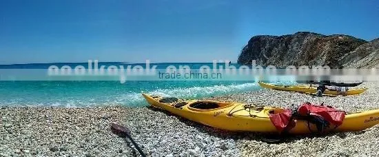 New Design White Water Single Sit in Plastic Sea Kayak Wholesale Racing Kayak Quality Choice Most Popular photo-5