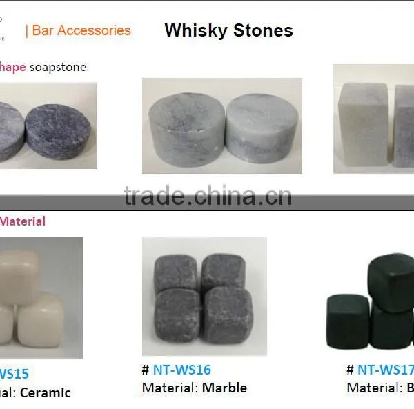 NT-WS12 Soapstone Whiskey Chilling Rocks photo-3