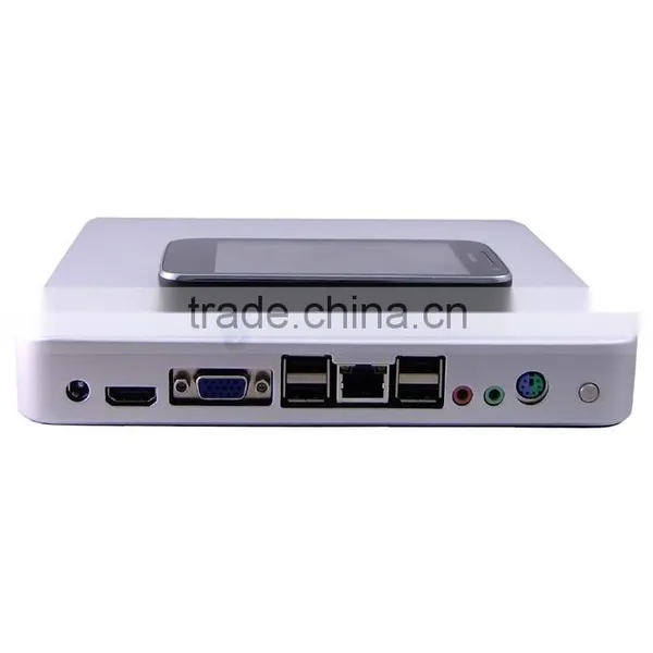 Ultra Thin Station Mini PC Dual Core Intel D2500 CPU With HDMI Port photo-3