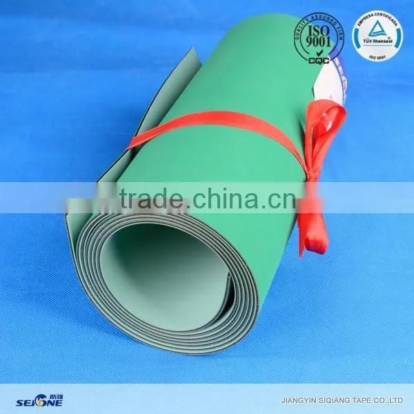 LG-30XN115-A 3.0MM Light Green/green Short Fiber Double Twister Belt Crimper Machine Belt Tangential Belt
