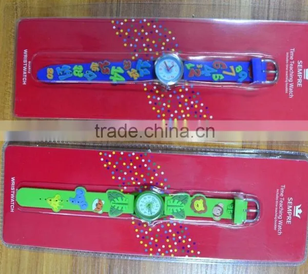New Stylish Trendy Popular Silncone Kids Watch With Colorful Strap Watch photo-3