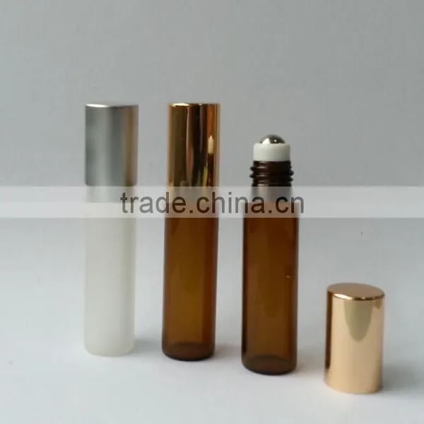 Refillable Roll on Sealing Glass Bottle Glass Roller Bottle for Personal Care photo-3