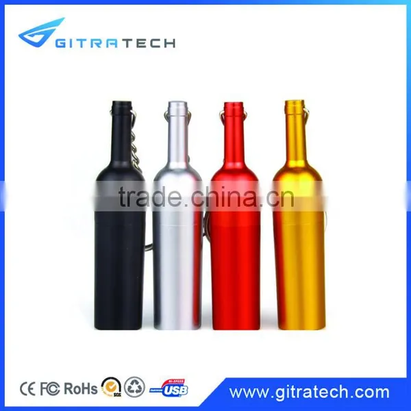 Red Wine Bottle USB Flash Drive Pen Drive Memory Sticks