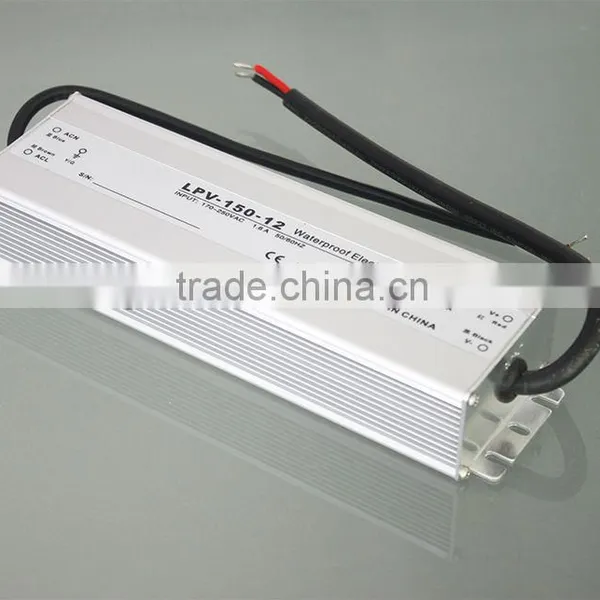 150W 12V 12.5A UL&CB&CE SINGLE OUTPUT,WATERPROOF LED DRIVER,SWITCHING POWER SUPPLY photo-4