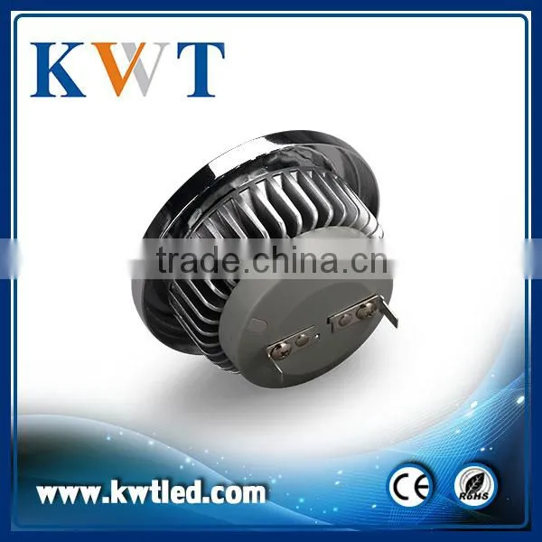 Pure Aluminum Led Spotlight Sharp COB 1 Ball Grille Light photo-5