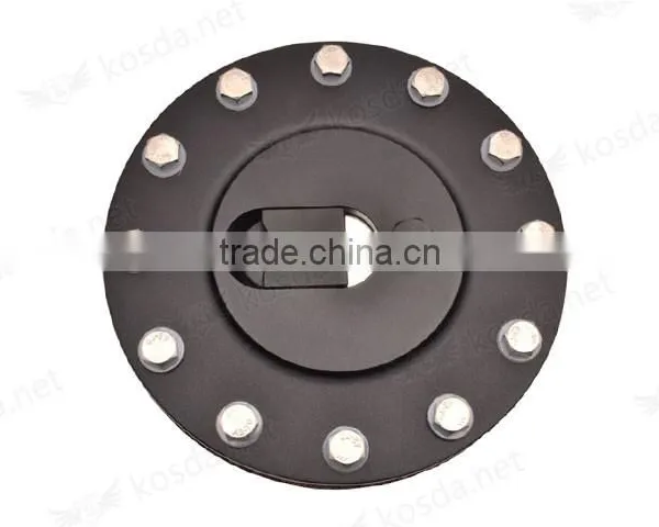 Polished Finish Fuel Cell Cap Assembly Gasket , 12-Bolt Flush Mount Fuel Cell Cap Assembly photo-3