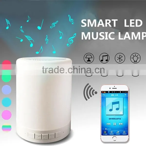 Magic Touch Sensor Lamp Mini Portable Bluetooth Wireless Speaker For Sauna Quality Choice photo-5