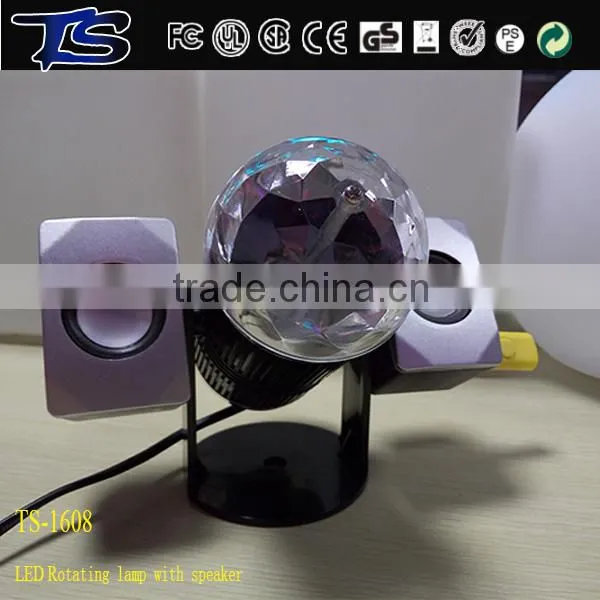 Dj Bar Use Multicolor Flashing Disco Effects Music Ball Lamp With MP3 Player for Indoor Use on Sale photo-6