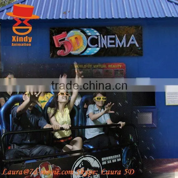 2014 Best Sale Amusement Rides Game Machine 12D Cinema Truck Mobile 7d Cinema photo-5