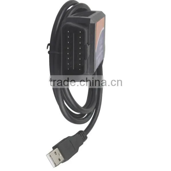 Wholesales OBD2/OBDII Scanner Elm327 Interface Supports All Obdii Protocols Car Diagnostic Interface Scanner Tool ELM327 USB photo-2