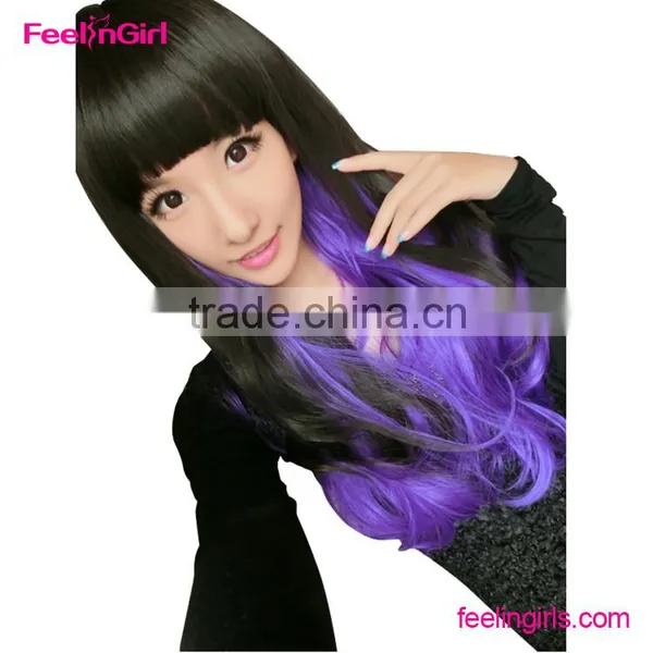 Colorful Synthetic Wig for Party Funny Hair Wigs photo-4