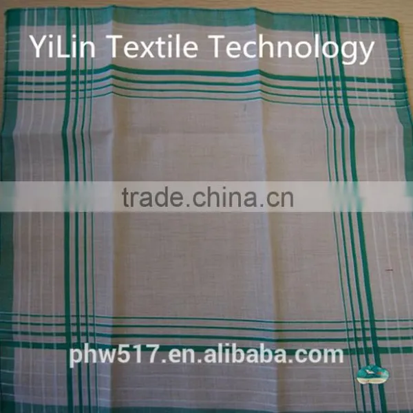 NO-25 100% Cotton Handkerchiefs White Center Handkerchief