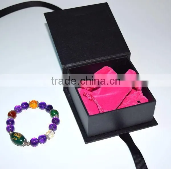 Matt Black Luxury Cusom Paper Gift Box Packaging photo-3