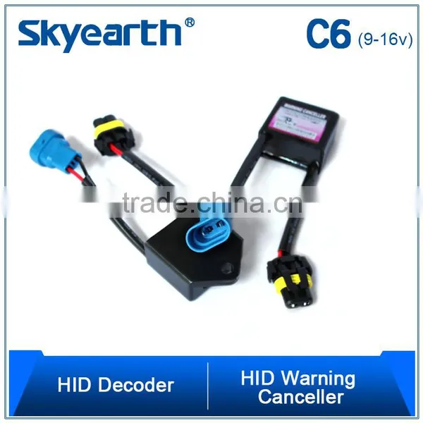 High Quality Error Free HID Warning Canceller HID Decoder C6 Blue Socket photo-5