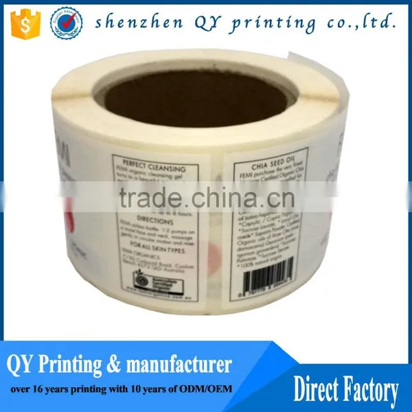 Colorful Printing Vinyl Label Sticker,customized Design Label Sticker Roll photo-2