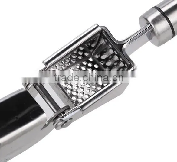 New Home Kitchen Tool Stainless Steel Garlic Press AM000830 photo-6