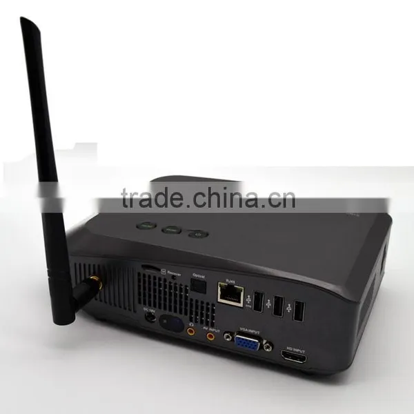 LED Projector 4K 3D High Brightness Home Theater Projector, Portable Projector photo-4