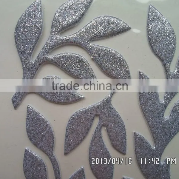 PVC Transparent Glitter Sticker photo-6