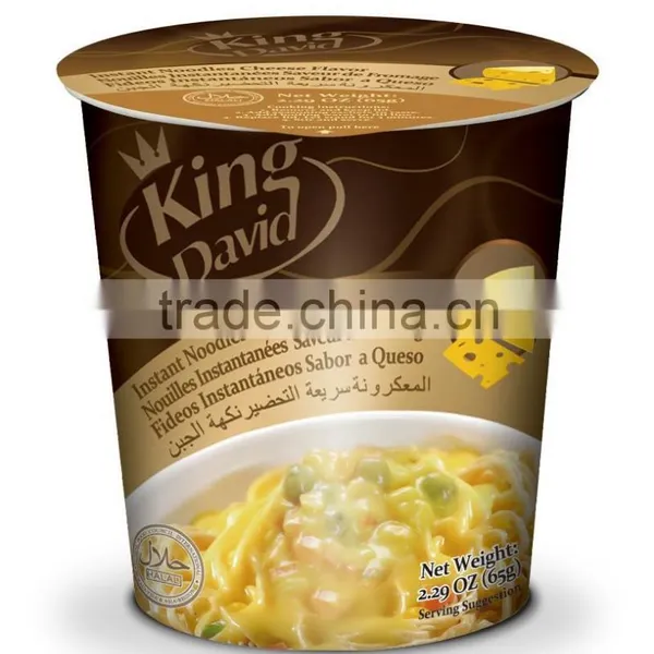 King David 65g Vegetarian Non-fried Instant Cup Noodles With Seasoning Chicken Flavour photo-6