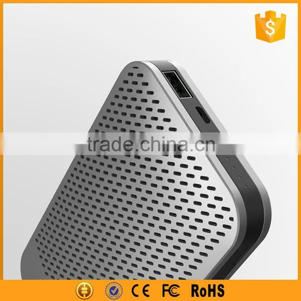 2 in 1 Metal Power Bank Bluetooth Speaker Built-in 5000mah Battery photo-6