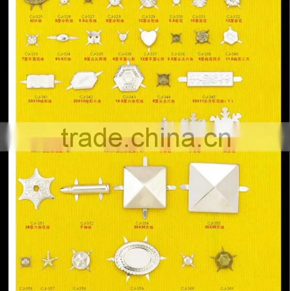Wholesale Decoration Pyramid Metal Stud Rivet Nailhead for garment and shoes