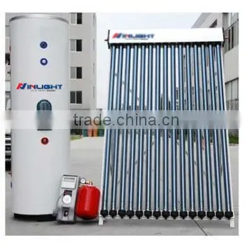 Split Pressurized Heat Pipe Swimming Pool System