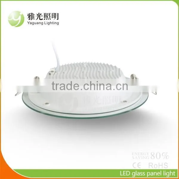 12W Round Led Panel Light With Glass Panel photo-2
