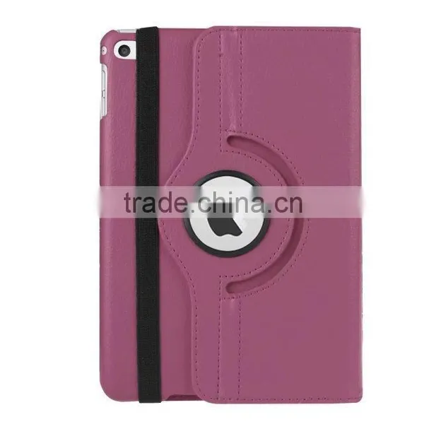 Cheap Price 360 Degree Rotation PU Leather Cover For IPad Mini 4 photo-6