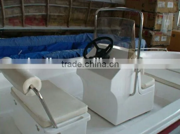 FRP Fiberglass Small White Aluminium Fishing Boats for Sale photo-2