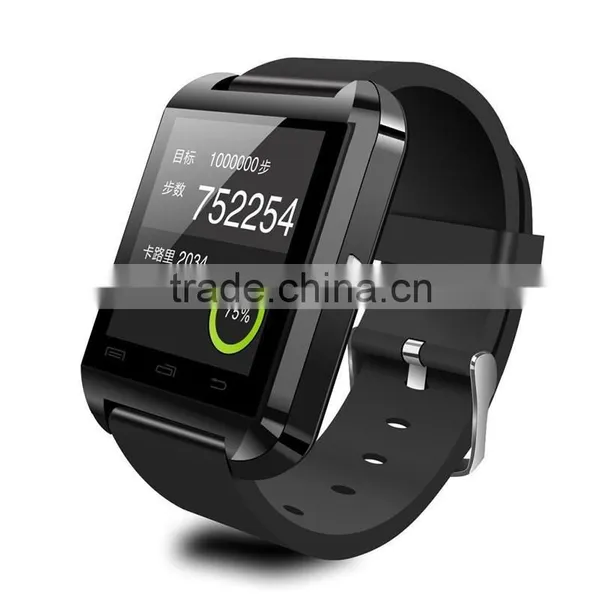 Wrist Watch for Samsung S4/Note 2/Note 3 HTC LG Huawei Xiaomi Android Phone Smartphones U8 Bluetooth Smart Watch photo-5