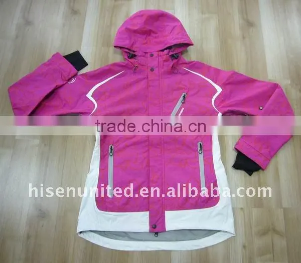Lady's Coated Outdoor Jacket