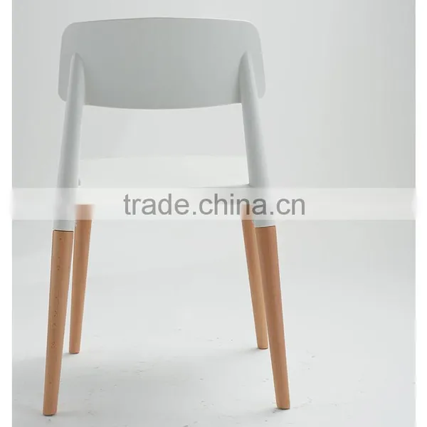 Black White Color New Plastic Low Back Patio Garden Chair photo-4