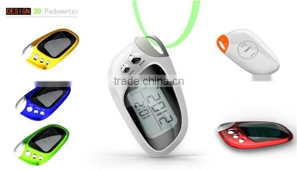 Promotional 3D Pedometer Run Distance 7-day Active Memory