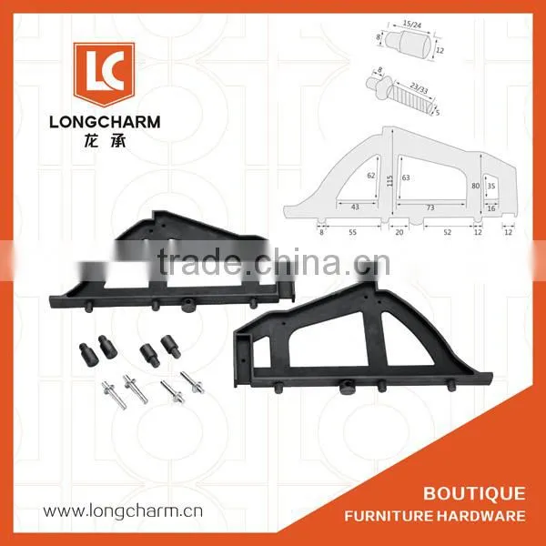 Plastic 3-fold Shoe Rack Shoe Rack Bracket Made in China YL-015 photo-4