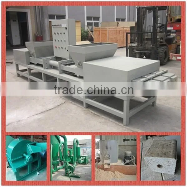 Hydraulic Type Straw Block Machine Machine for Pallet Feet photo-4