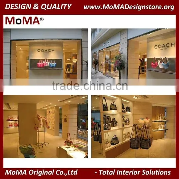 Coach Shop Advertising Handbag Window Display Design