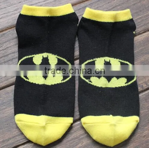 Super Hero Series Cool Young Man Ankle Socks Cheap Socks photo-3