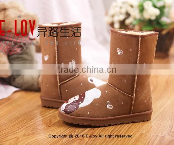 NO.U001LHot Sales High Quality and Cheap Snow Boots photo-3