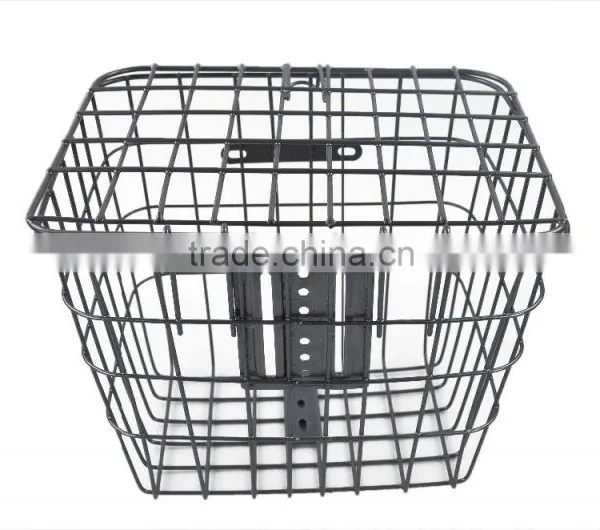 Car Cheap Bike Basket Steel Bicycle Basket Electric Bicycle Basket photo-2