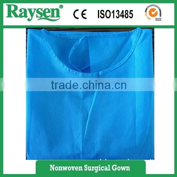 Medical Supplies Dental Clinic Hospital Surgical Gown Disposable Nonwoven photo-5